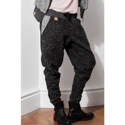 Deep grey wool trousers