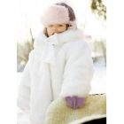 Baby coat - color ecru