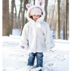 Children coat - color WHITE